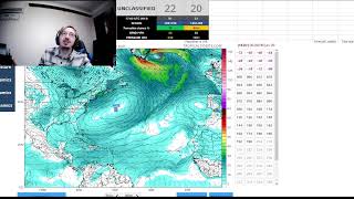 Cyclone Tiffany TCOS  430pm UTC January 9 [upl. by Enyt]