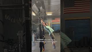 Bar Muscle Up Kipping Drill [upl. by Amerigo]