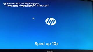 HP Prodesk 400 G3 SFF  Windows 7 Pro OEM Recovery [upl. by Volding236]