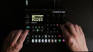 SYNTHWAVE performance with Elektron Digitone [upl. by Jacintha]