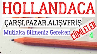 Hollandaca ÖğreniyorumHollandaca Alışveriş Günlük Konuşma CümleleriLearn Dutch [upl. by Llejk759]