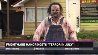 Frightmare Manor WBIR July 10 2015 [upl. by Johnette96]