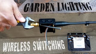 Garden Lighting Wireless switching amp Terminating SWA cable into Wiska boxes [upl. by Roxanna]