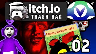 Vinesauce Joel  ItchIo Trash Bag  Part 2 [upl. by Ashelman286]