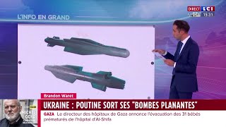 Ukraine  Poutine sort ses quotbombes planantesquot [upl. by Gehman296]