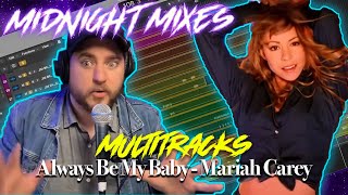 Always Be My Baby  Mariah Carey  RAW Multitrack and Stems Reaction [upl. by Nariko168]