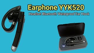 Headset bluetooth YYK520 [upl. by Lemhaj]