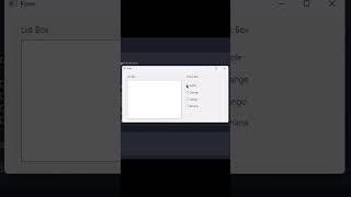 How To Make a Dynamic ListBox with Checkable Entries in QtDesigner [upl. by Bertina]