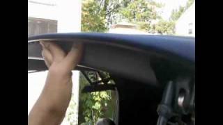 Mini Cooper Convertible Top Repair Part 1 [upl. by Theodore]