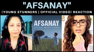 AFSANAY MUSIC VIDEO REACTION  Young Stunners  Talhah Yunus  Talha Anjum  Prod By Jokhay [upl. by Sherill]