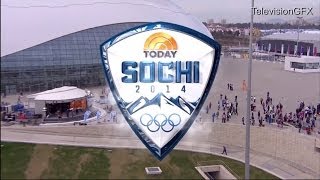 NBC Today Show Sochi Olympics Open [upl. by Ettenuahs]