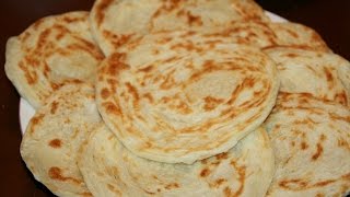 Crêpes Feuilletées Meloui  Moroccan Round Meloui  الملوي بطريقة مبسطة [upl. by Mata108]