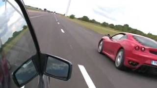 Kadett T16 vs Ferrari F430 [upl. by Eolande314]