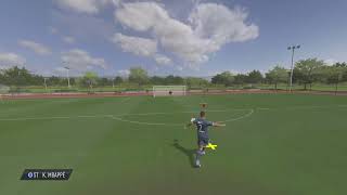 FIFA 22 rabona top corner [upl. by Alexandrina714]