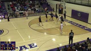 Little Falls High School vs Pequot Lakes High School Mens JV Basketball [upl. by Shamrao385]