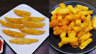 Crispy Potato Wedges Recipe Masala Fries PotatoHow To Make Potato Wedges [upl. by Carmela]