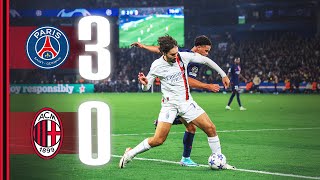 PSG 30 AC Milan  championsleague Highlights  Matchday 3 [upl. by Asile]