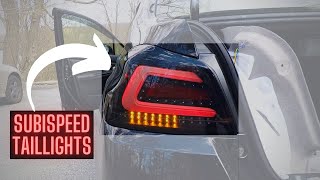 Subispeed V2 Tail Lights Vlog [upl. by Tuinenga]