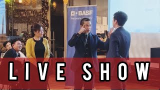 Nique Tan The Real Mentalist at BASF Event [upl. by Arihsat]