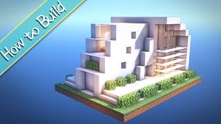 OSHACRA Part56 How to build a compact modern houseおしゃクラ！ part56 超コンパクトモダンハウス Minecraft [upl. by Rhoda]