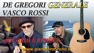 GENERALE DE GREGORI CHITARRA TUTORIAL [upl. by Aeslek]