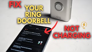 Ring Doorbell Won’t Charge How to Fix [upl. by Fruin]