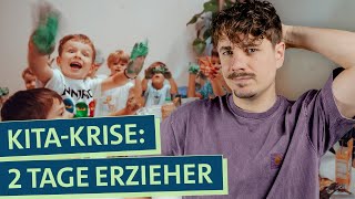 Selbstexperiment als Erzieher Warum will niemand den Job im Kindergarten [upl. by Werdnaed]