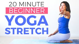 Yoga for Beginners  Full Body Yoga Stretch [upl. by Kcirnek]