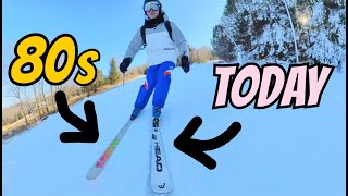 Is A Ski From The 80s Better Than Todays Skis [upl. by Valeria]