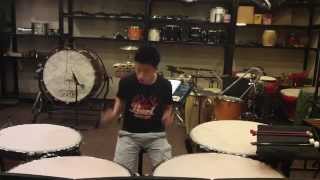 Timpani solo amp etude  Piece No 3 by G LECOINTE [upl. by Lamphere334]