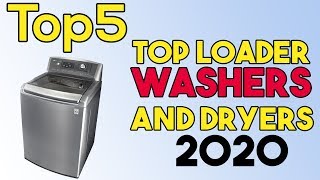 Top 5 Top loader washing machine and Dryers 2020  Top loader Washers Buyer Guide [upl. by Neona]