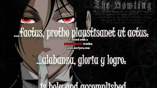 ❈TRAD❈ Kuroshitsuji OST 1 Nigram Clavem Latín  Español  English [upl. by Grail]