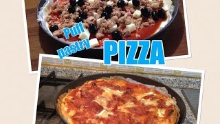 Puff Pastry Pizza RecipeFAST and EASY ENG [upl. by Yarled]