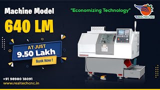 Model  640 LM Flat Bed  RealTech CNC Machine VD330 [upl. by Marna668]