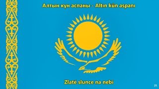 Kazašská hymna překlad  Anthem of Kazakhstan CZ [upl. by Rufe]