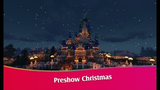 LunariaSDL  Christmas preshow Ignite The Dream 2020 Shanghai Disneyland in Minecraft [upl. by Eahsed]