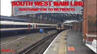 Stopping All Stations Southampton to Weymouth [upl. by Saunderson]