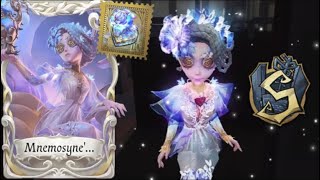 SS Perfumer “Mnemosyne’s Dream”  Matching S Accessory  Legendary Rank Kites  Identity V [upl. by Rowen]