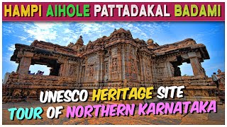 4 Days Hampi Aihole Pattadakal Badami Tour Plan  Karnataka Tour Plan [upl. by Newkirk]