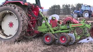 Mixed tractors with lifting ploughs 1 Grampian Supermatch 2022 [upl. by Tilda]