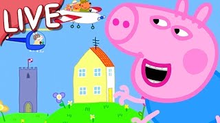 🔴 Giant Peppa Pig and George Pig LIVE FULL EPISODES 24 Hour Livestream [upl. by Chaffinch791]