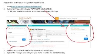 LLB UG PG Online Counselling Admission Process  Chaudhary Mahadev Prasad Degree College CMP AU [upl. by Harleigh244]