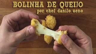 CHEF EM 1 MINUTO  Bolinha de Queijo [upl. by Ahsienod]