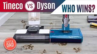 Tineco iFloor 3 Breeze vs Dyson V15s Detect Submarine Wet Dry Vacuum QUICK COMPARISON [upl. by Dnalrah]