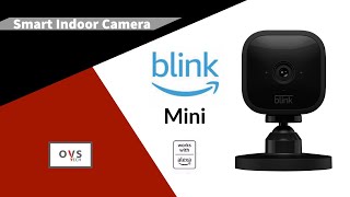 Blink Mini By Amazon Indoor Smart Security Camera I Unboxing [upl. by Irrak]