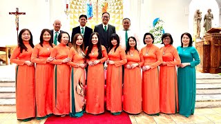 Cúi Lạy Ngài  Mi Trầm  Ca Đoàn Đồng Tâm Choir San Jose  Gx St Maria Goretti [upl. by Tessil]