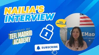 Nailias TEFL interview [upl. by Calva]