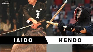 What Are the Differences Between IAIDO amp KENDO The History of the Two Katana Martial Arts of Japan [upl. by Ttihw]