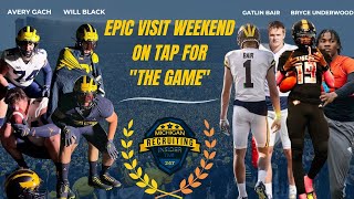 Epic visit visit weekend on tap for quotThe Gamequot  Michigan Recruiting Insider [upl. by Ehrlich]