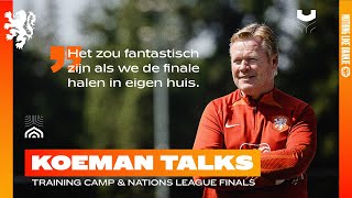 KOEMAN TALKS 🗣  ’In 2019 merkten we dat dit een hele serieuze prijs is’ 🏆 [upl. by Irej]